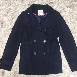 Nordstrom BP Navy Wool Pea Coat